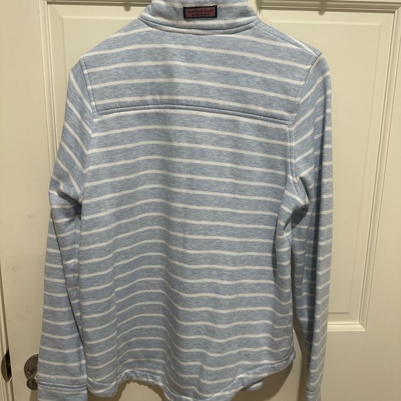 Vineyard Vines Fleece Lined Shep 3/4 Zip Shirt, Size Small - Picture 2 of 9